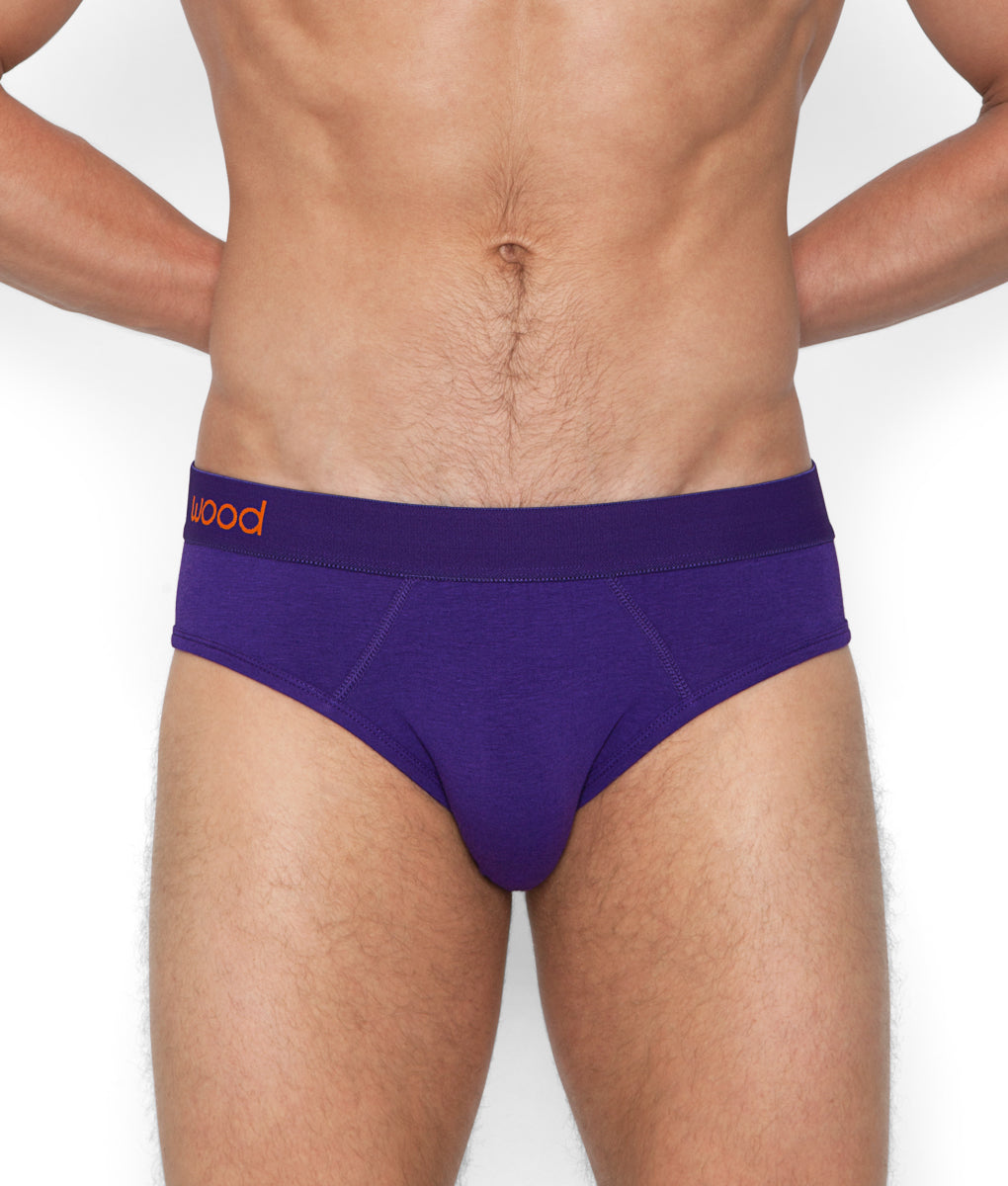 Wood Hip Brief Wood Hip Brief Royal-purple