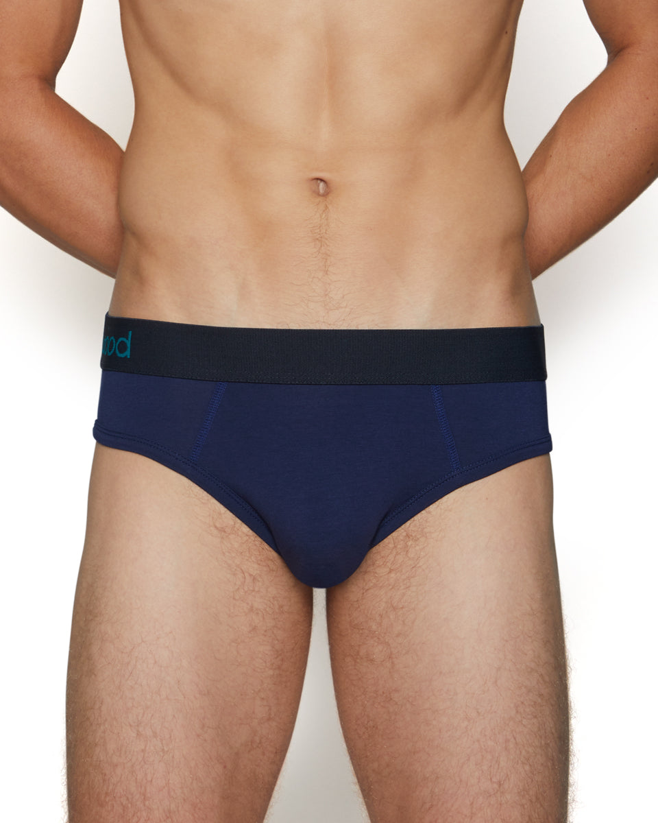 Wood Hip Brief Wood Hip Brief Deep-space-blue