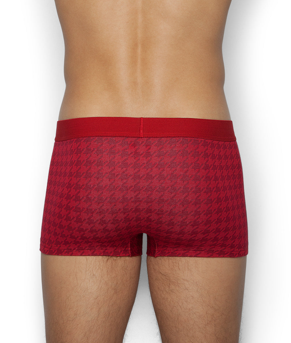 Wood Trunk Wood Trunk Red-houndstooth