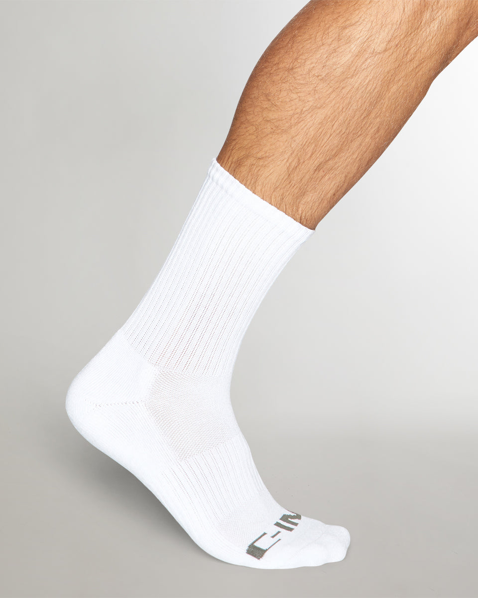 C-IN2 Core Crew 3-Pack Socks C-IN2 Core Crew 3-Pack Socks White