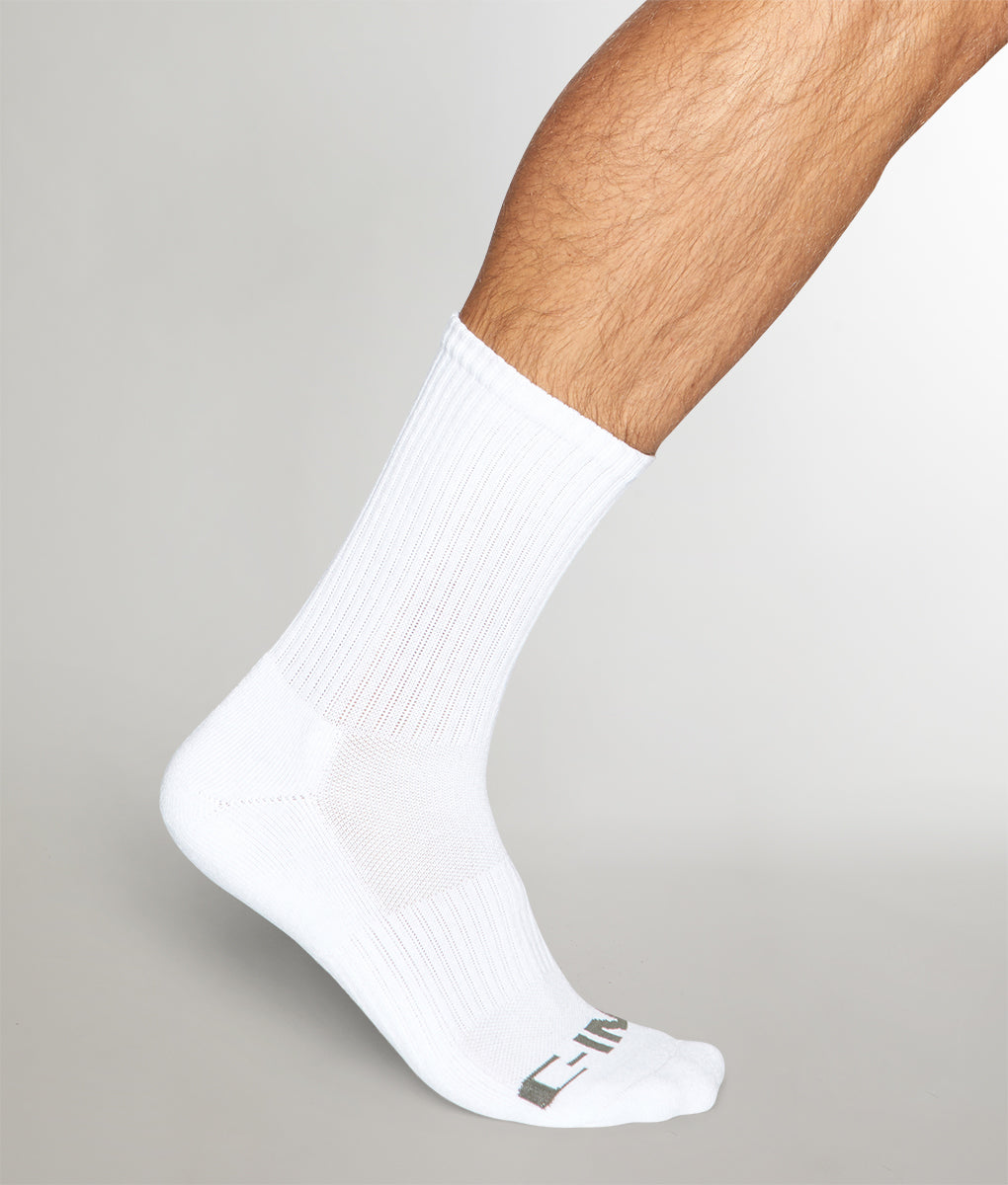 C-IN2 Core Crew 3-Pack Socks C-IN2 Core Crew 3-Pack Socks White