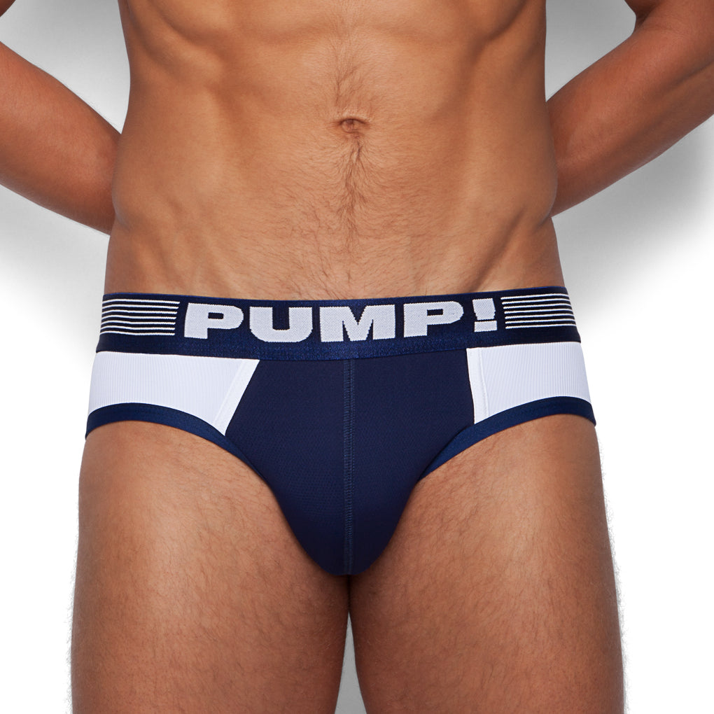 PUMP! Navy Ribbed Brief PUMP! Navy Ribbed Brief Navy