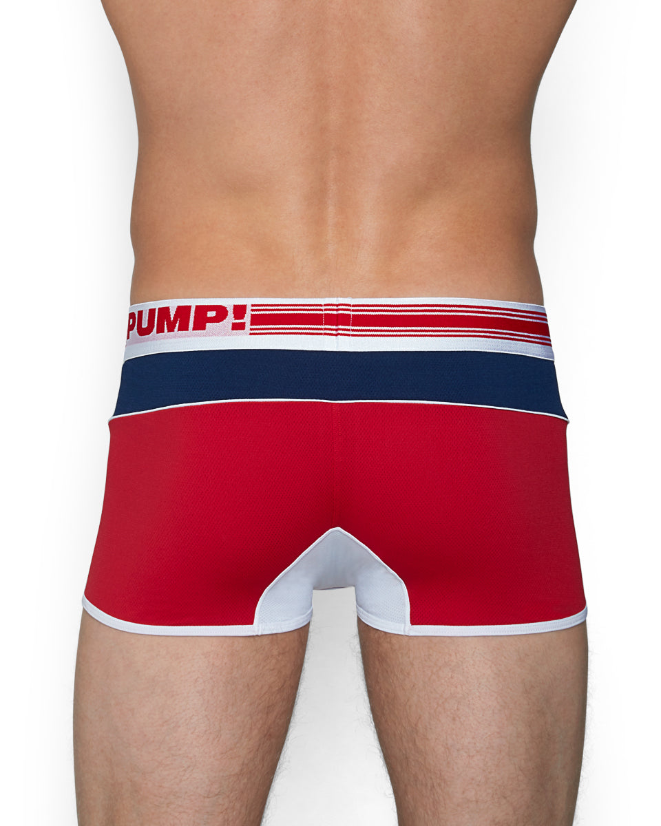 PUMP! Academy Free-Fit Boxer PUMP! Academy Free-Fit Boxer Red-white-navy