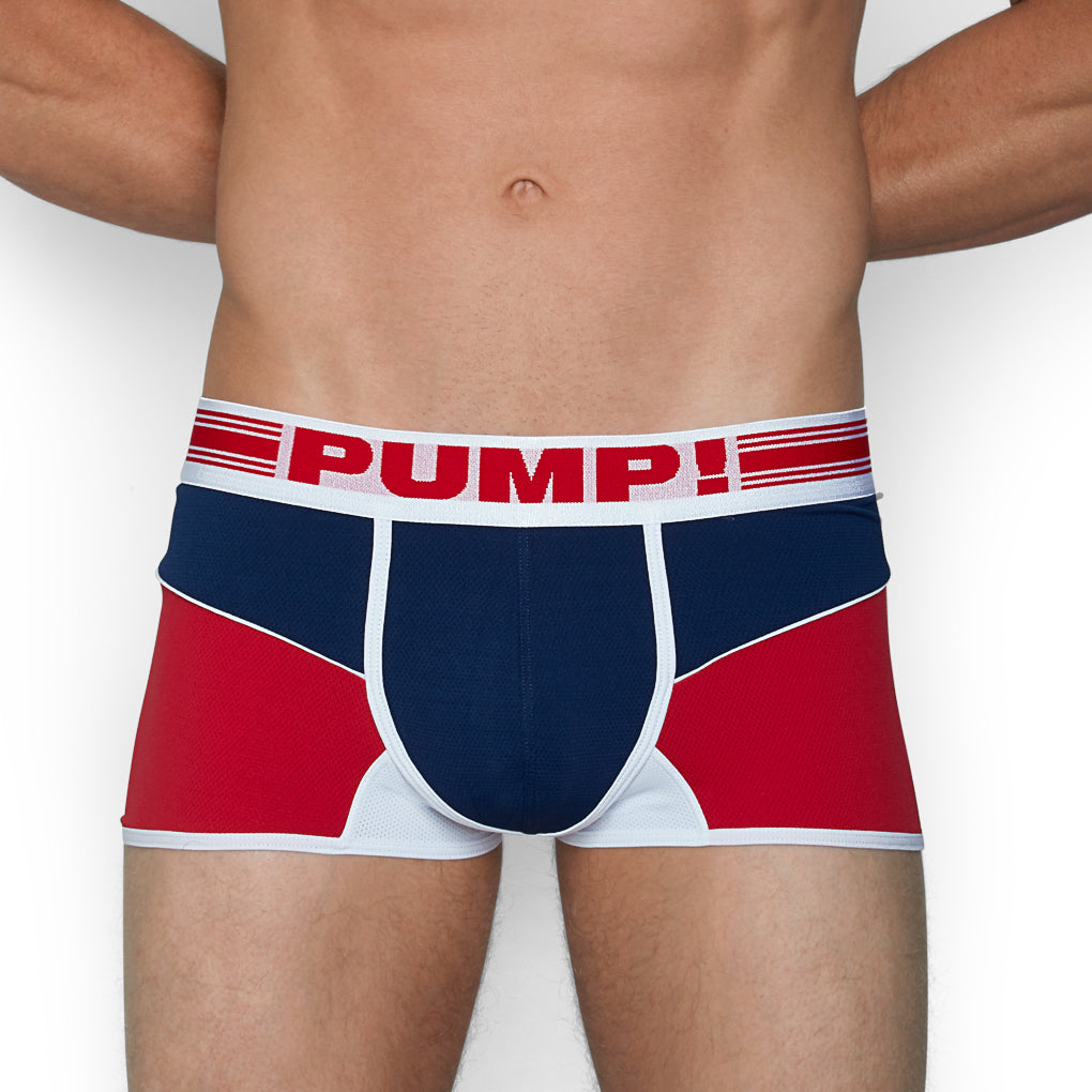 PUMP! Academy Free-Fit Boxer PUMP! Academy Free-Fit Boxer Red-white-navy