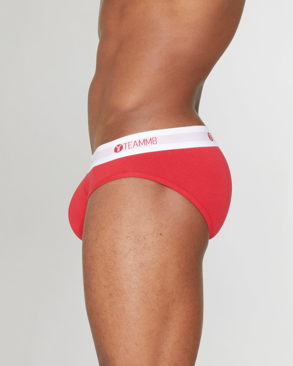 Teamm8 Super Low Brief Teamm8 Super Low Brief Tango-red