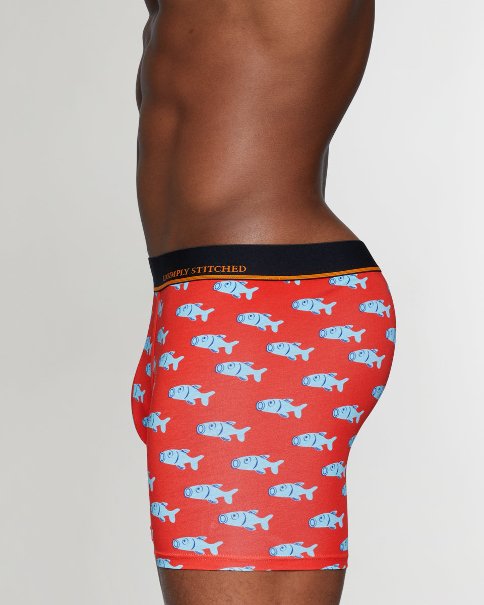 Unsimply Stitched Fish Boxer Brief Unsimply Stitched Fish Boxer Brief Orange