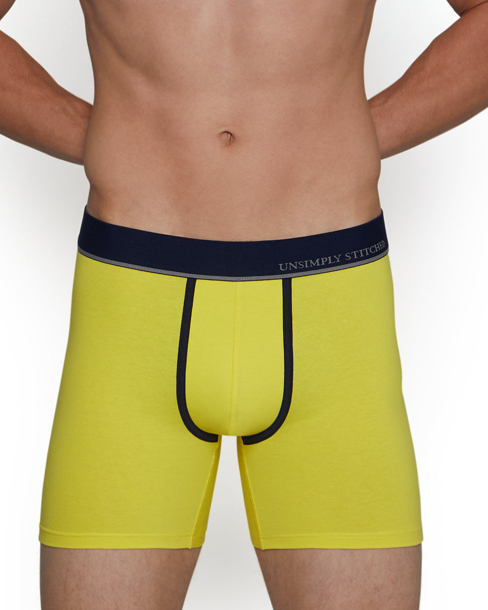 Unsimply Stitched Solid Boxer Brief Unsimply Stitched Solid Boxer Brief Yellow