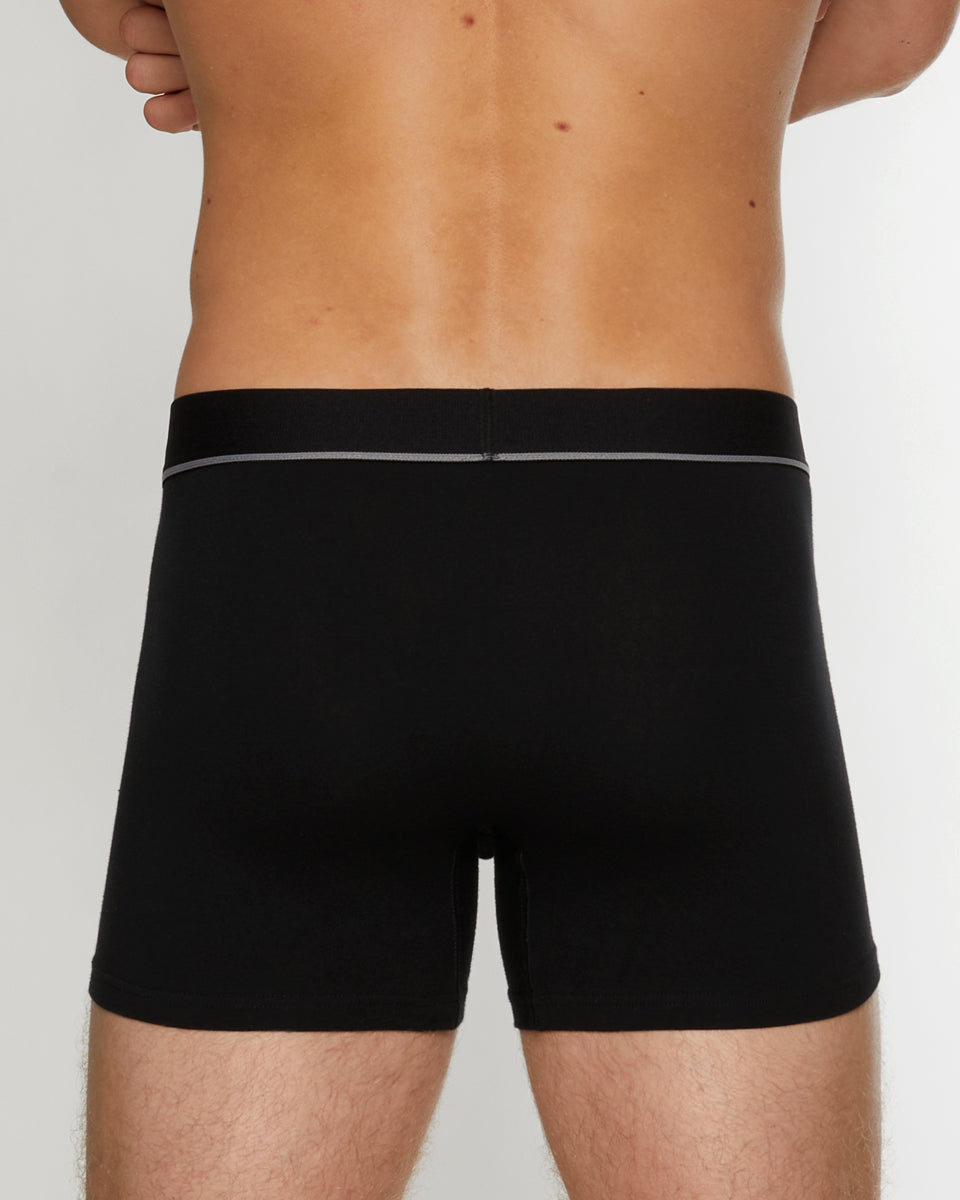 Unsimply Stitched Solid Trunk Unsimply Stitched Solid Trunk Black-grey-stripe
