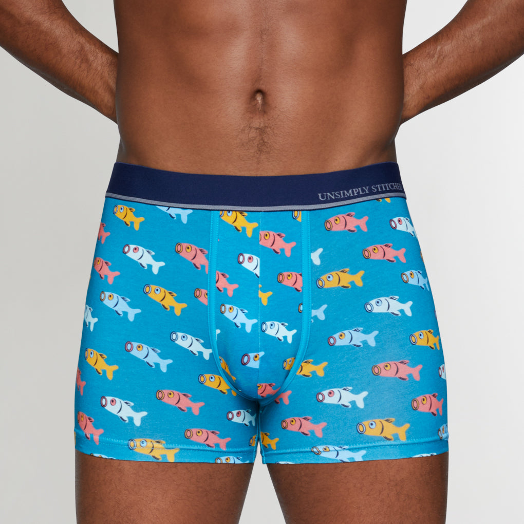 Unsimply Stitched Fish Trunk Unsimply Stitched Fish Trunk Blue
