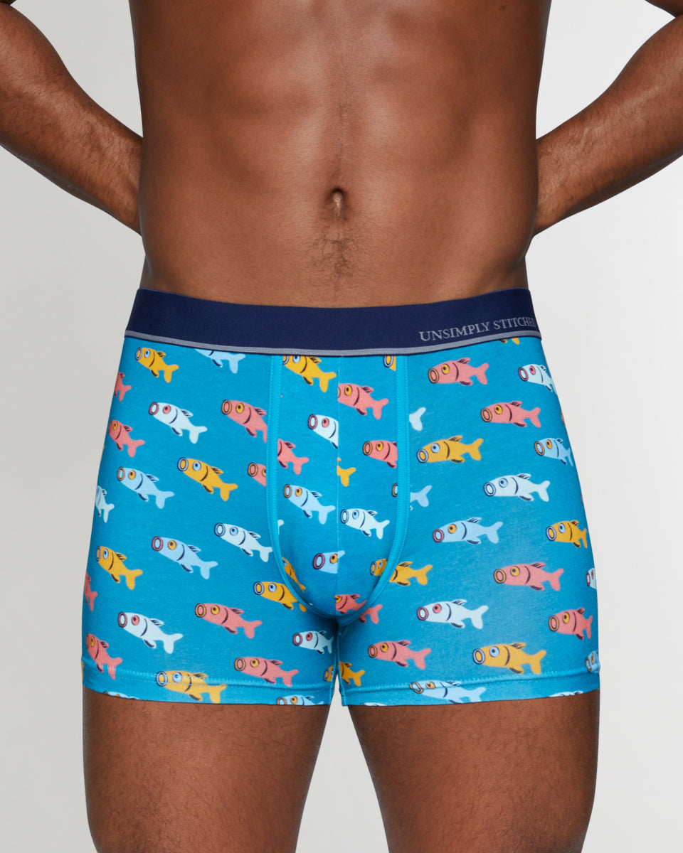 Unsimply Stitched Fish Trunk Unsimply Stitched Fish Trunk Blue