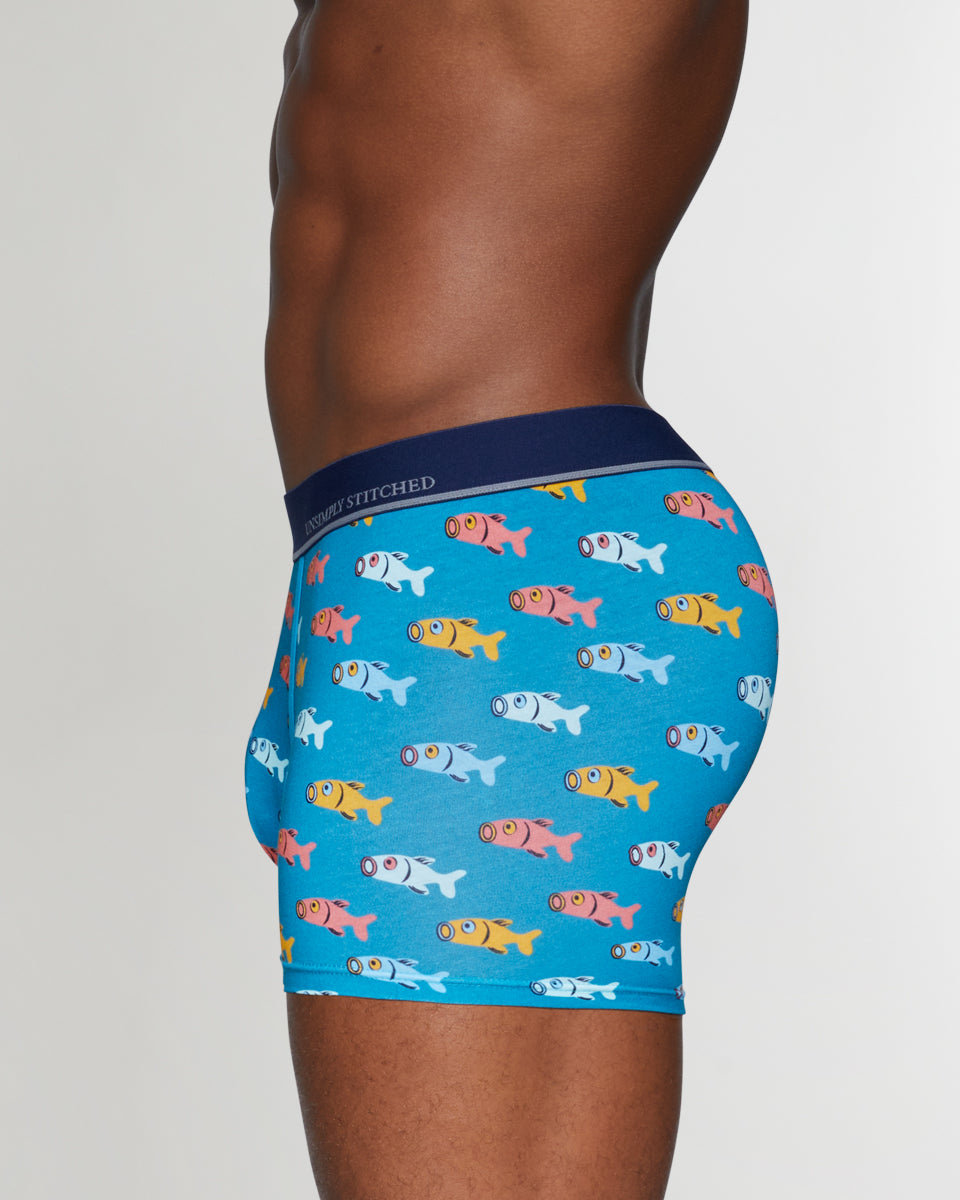 Unsimply Stitched Fish Trunk Unsimply Stitched Fish Trunk Blue
