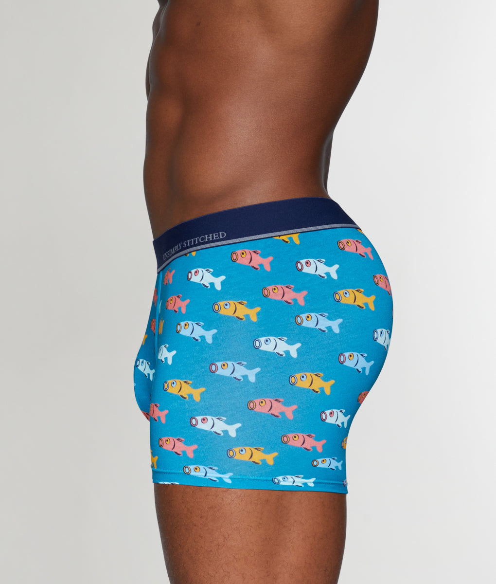 Unsimply Stitched Fish Trunk Unsimply Stitched Fish Trunk Blue
