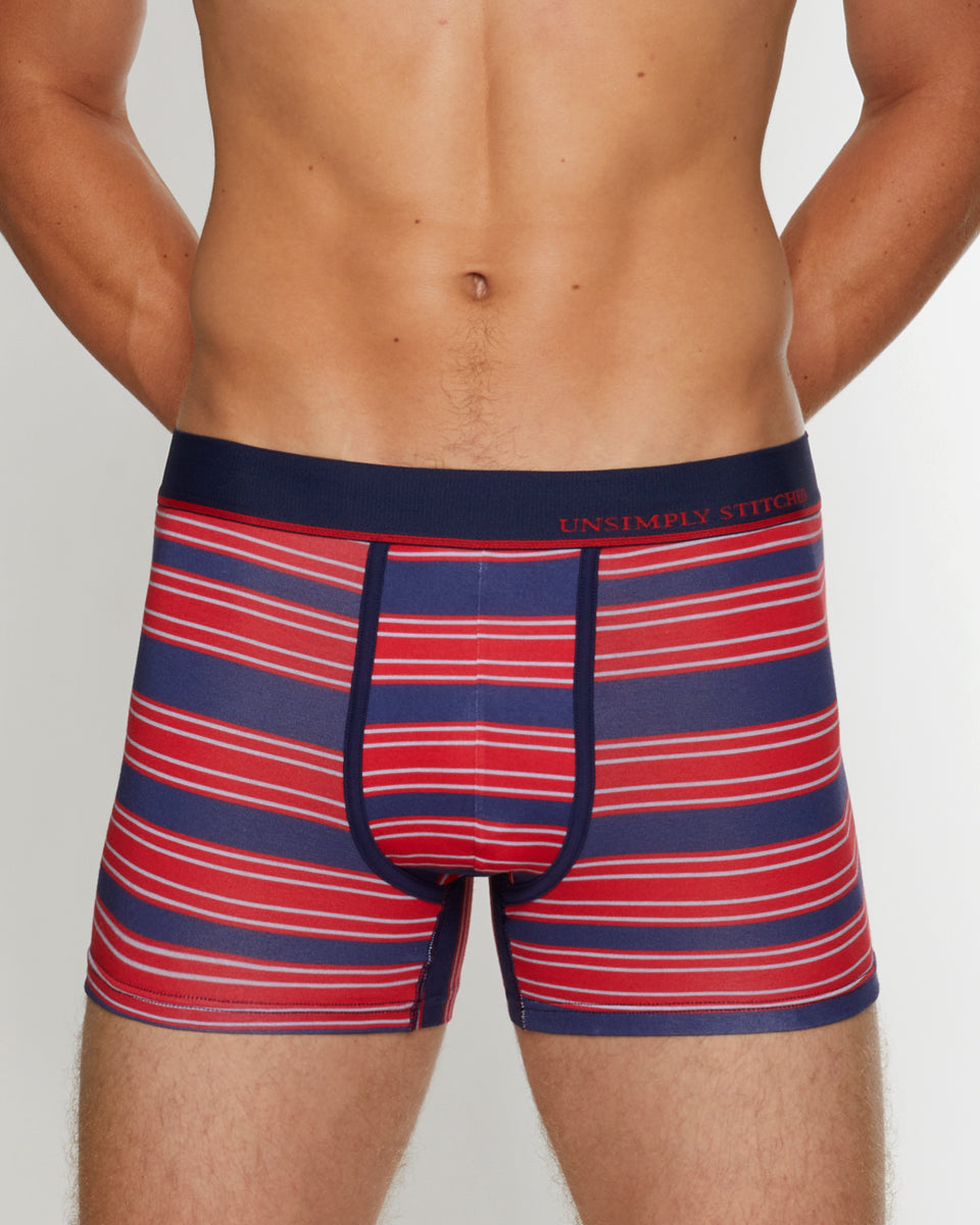 Unsimply Stitched Century Stripe Trunk Unsimply Stitched Century Stripe Trunk Red-multi