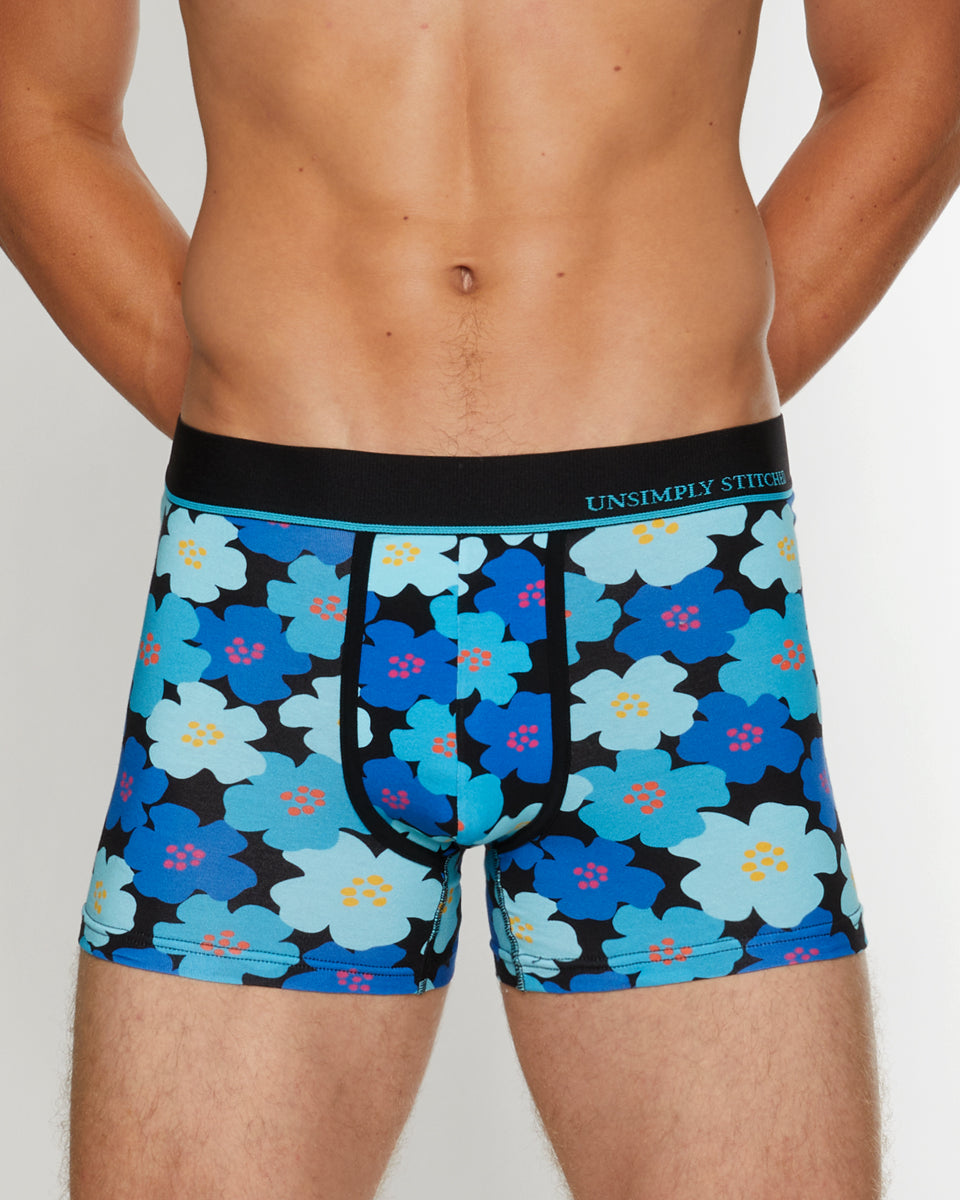 Unsimply Stitched Floral Futures Trunk Unsimply Stitched Floral Futures Trunk Blue-black