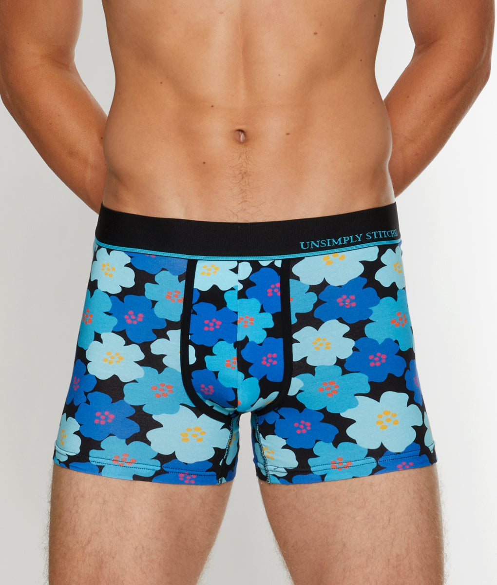 Unsimply Stitched Floral Futures Trunk Unsimply Stitched Floral Futures Trunk Blue-black