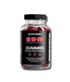 BUM Prebiotic Fiber Gummies 60 Gummies — gay men's gut health supplement, front packaging