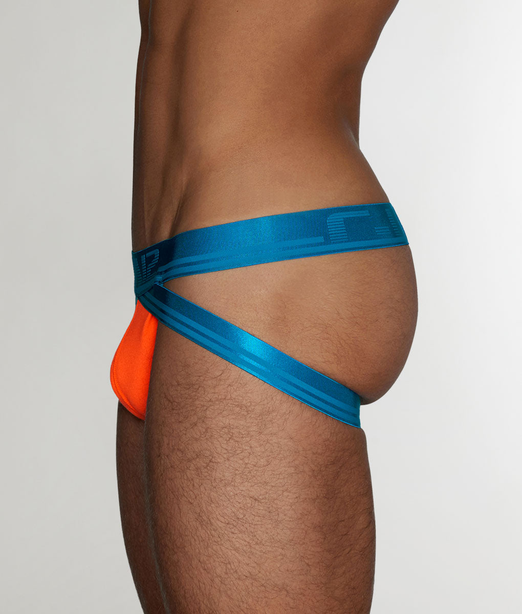 C-IN2 Super Bright Jockstrap Benicci-blue