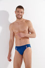 HOM Nautical Cup Swim Mini Brief Navy