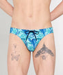 HOM Tartane Swim Mini Brief Blue Print