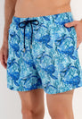 HOM Tartane Beach Boxer Blue Print