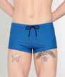 HOM Hendaye Swim Short Blue Print