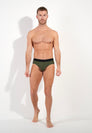 HOM Supersoft Mini Brief Khaki Green
