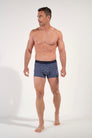 HOM Hampton Boxer Brief HO1 Navy Print