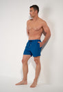 HOM Trinacria Beach Boxer Navy Print