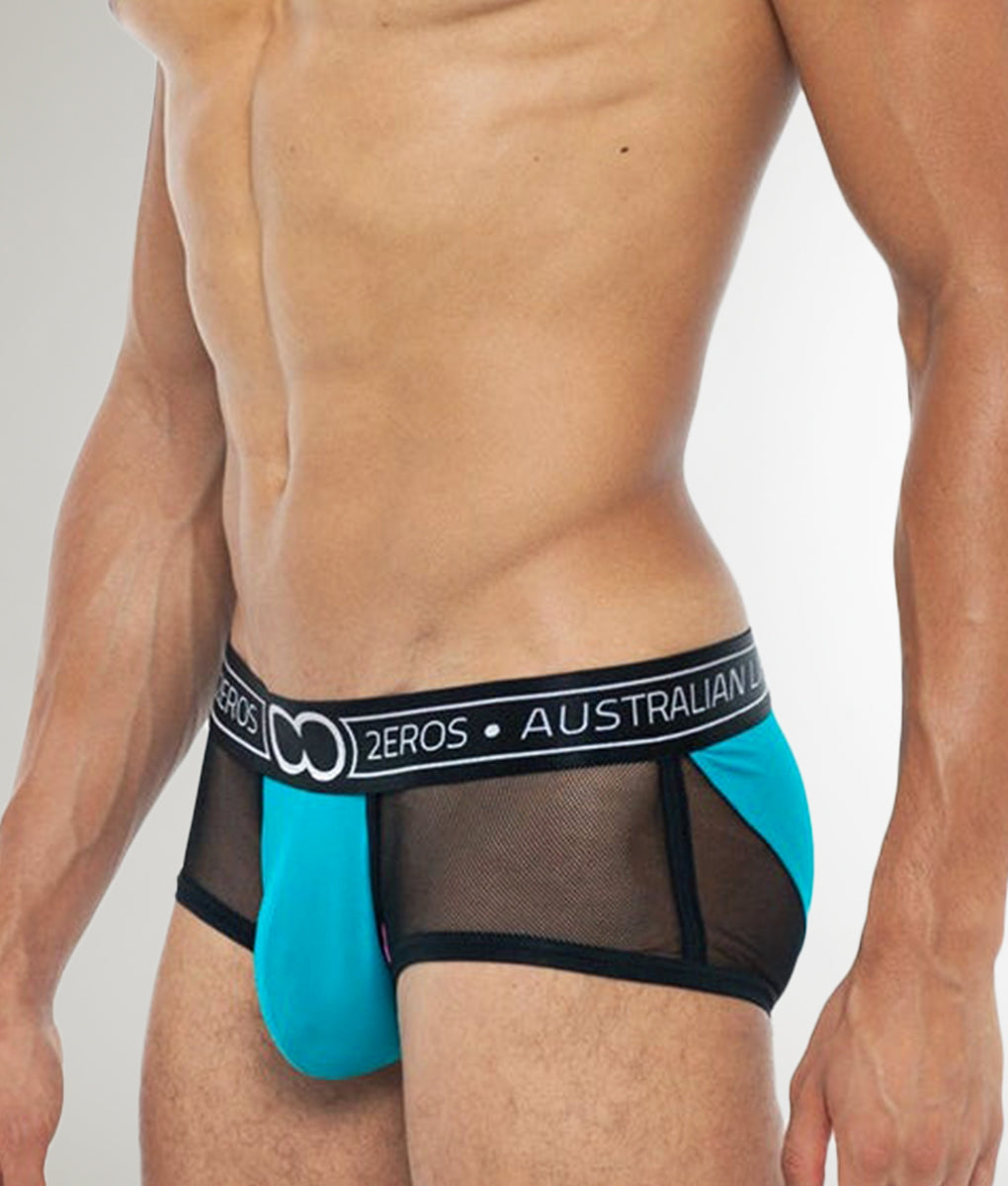 2Eros Poseidon Mesh Trunk Blue