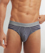 2(X)IST Luxe Low Rise Brief Multi-color-aura-stripe