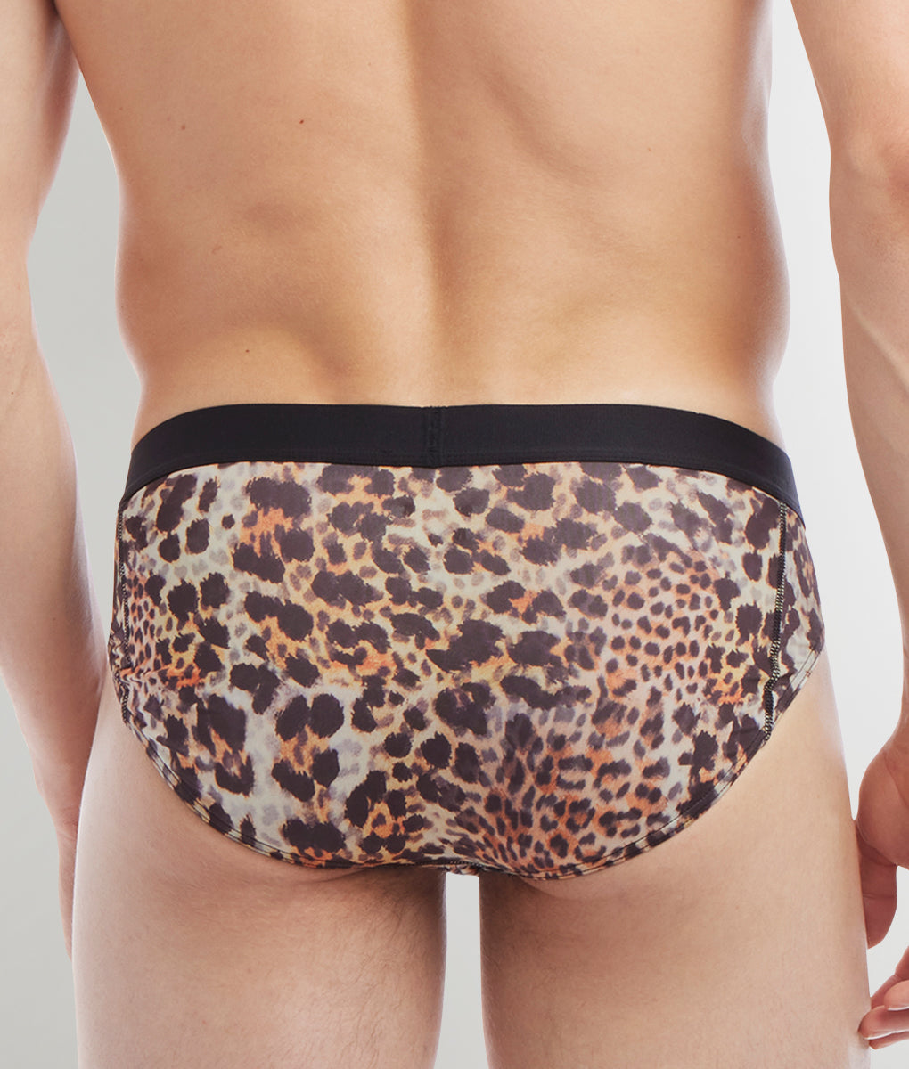2(X)IST Sliq Brief 2(X)IST Sliq Brief Mixed-leopard