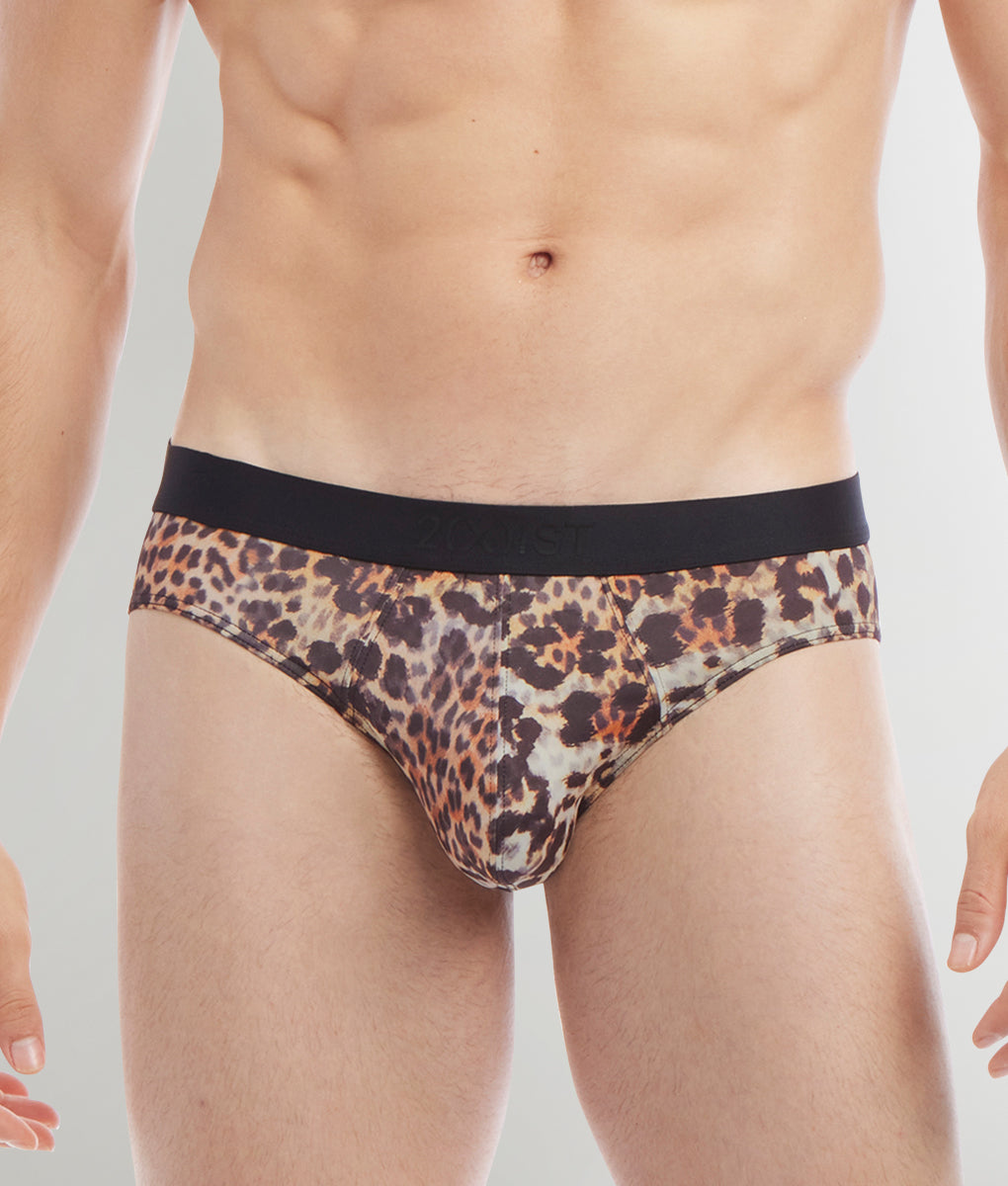 2(X)IST Sliq Brief 2(X)IST Sliq Brief Mixed-leopard