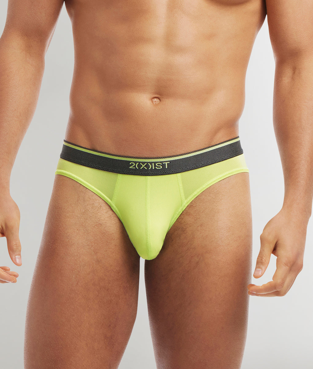 2(X)IST Speed Dri Lightning Low Rise Brief Shadow-lime