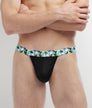 2(X)IST SLIQ Thong Black-beauty-w-eames-circles