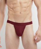 2(X)IST SLIQ Thong Burgundy