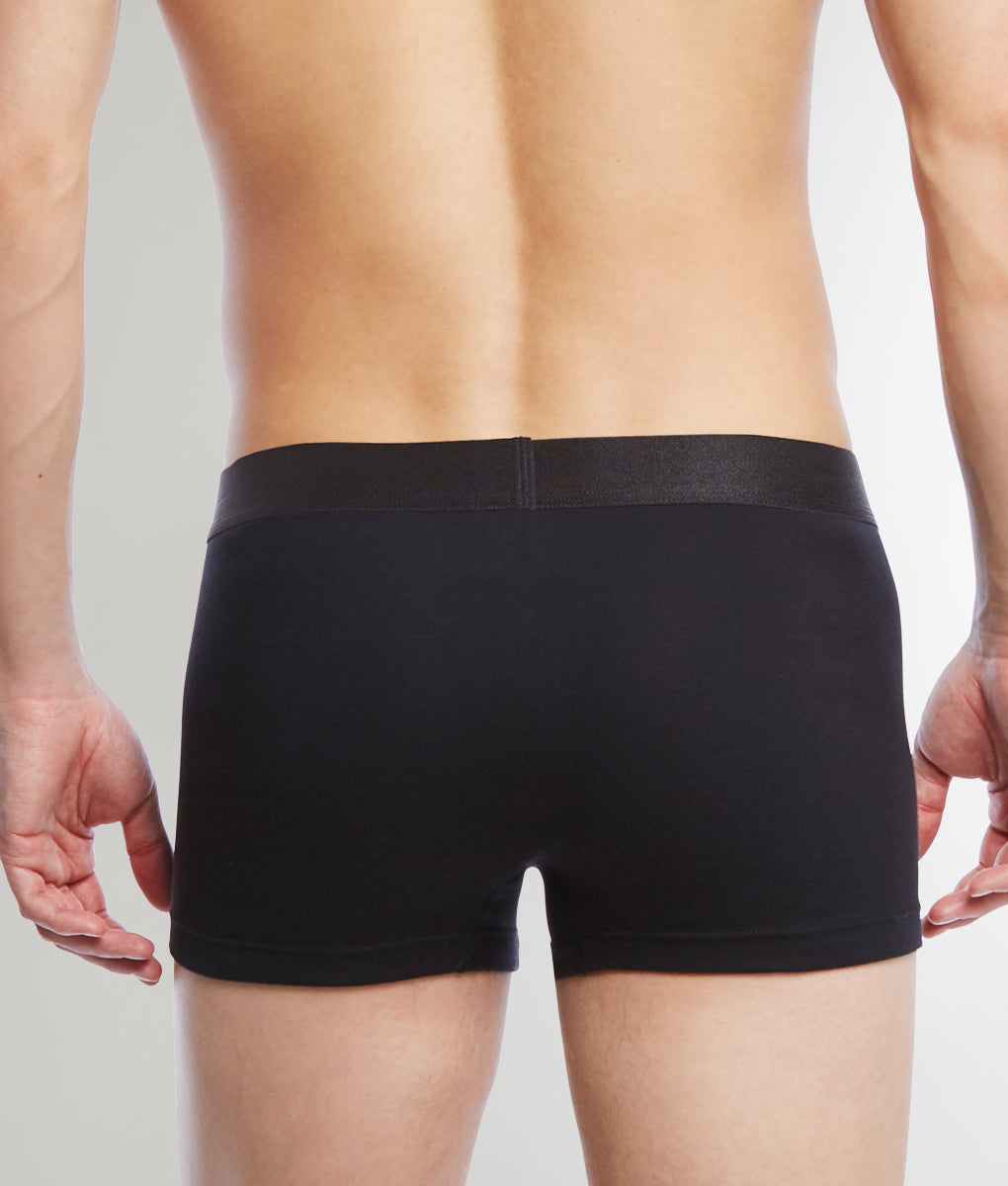 2xist Pima Cotton Trunk Black