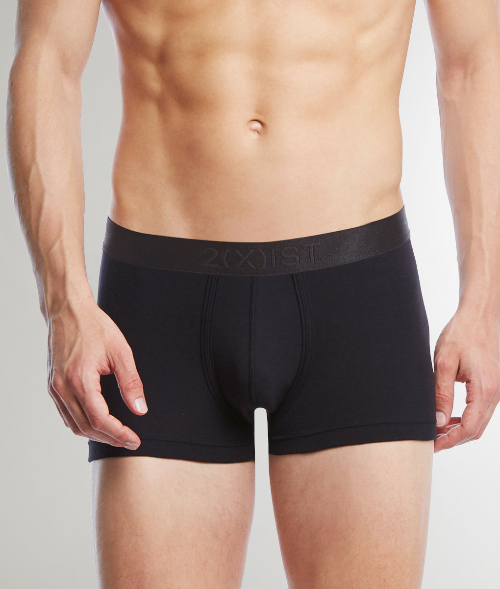 2xist Pima Cotton Trunk Black