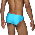 Parke & Ronen Cyan Meridian Bikini - mens swim briefs back view