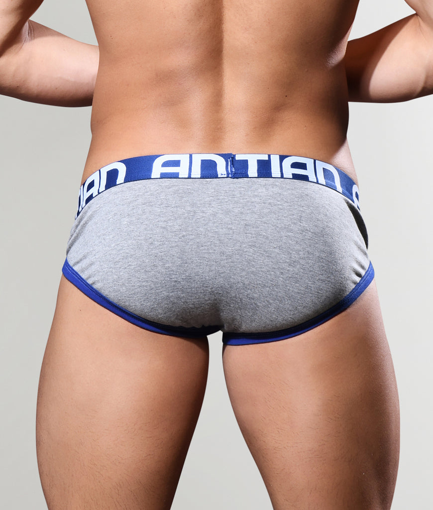 Andrew Christian ALMOST NAKED Retro Brief Andrew Christian ALMOST NAKED Retro Brief Heather-grey