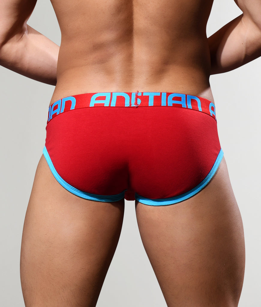Andrew Christian TROPHY BOY For Hung Guys Brief Andrew Christian TROPHY BOY For Hung Guys Brief Red