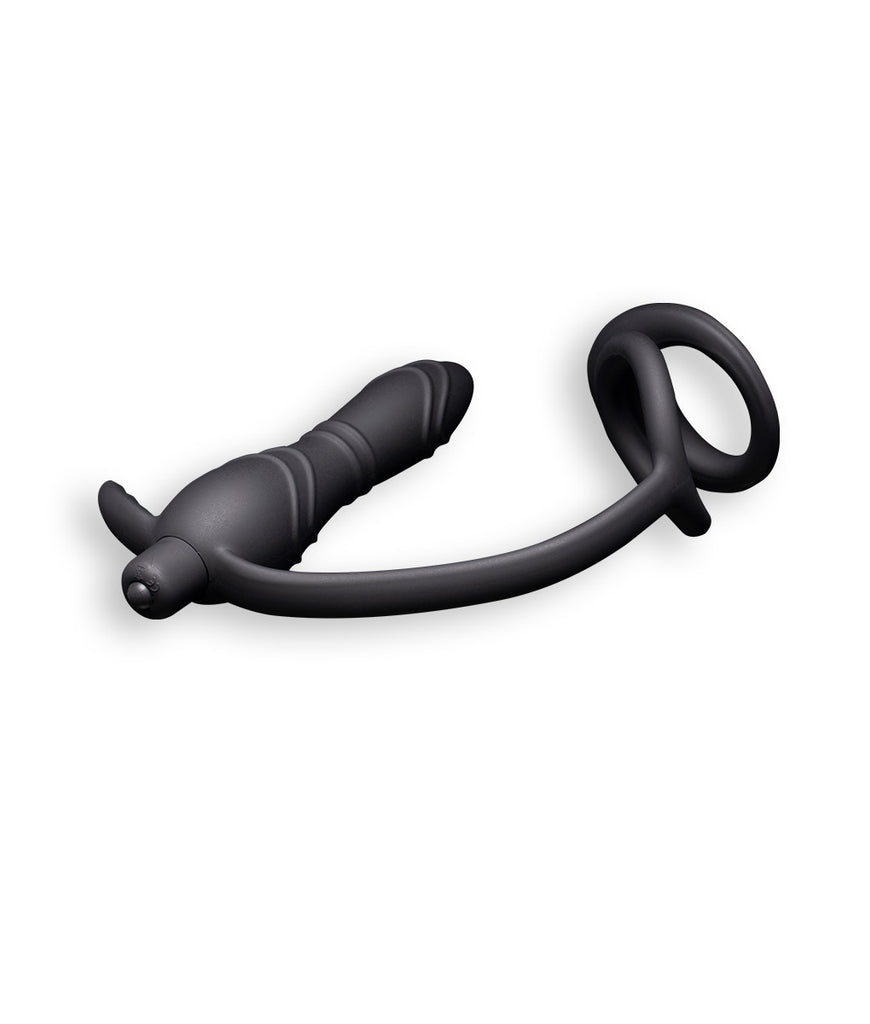 Andrew Christian Trophy Boy Cock Ring And Anal Vibrator Andrew Christian Trophy Boy Cock Ring And Anal Vibrator Black