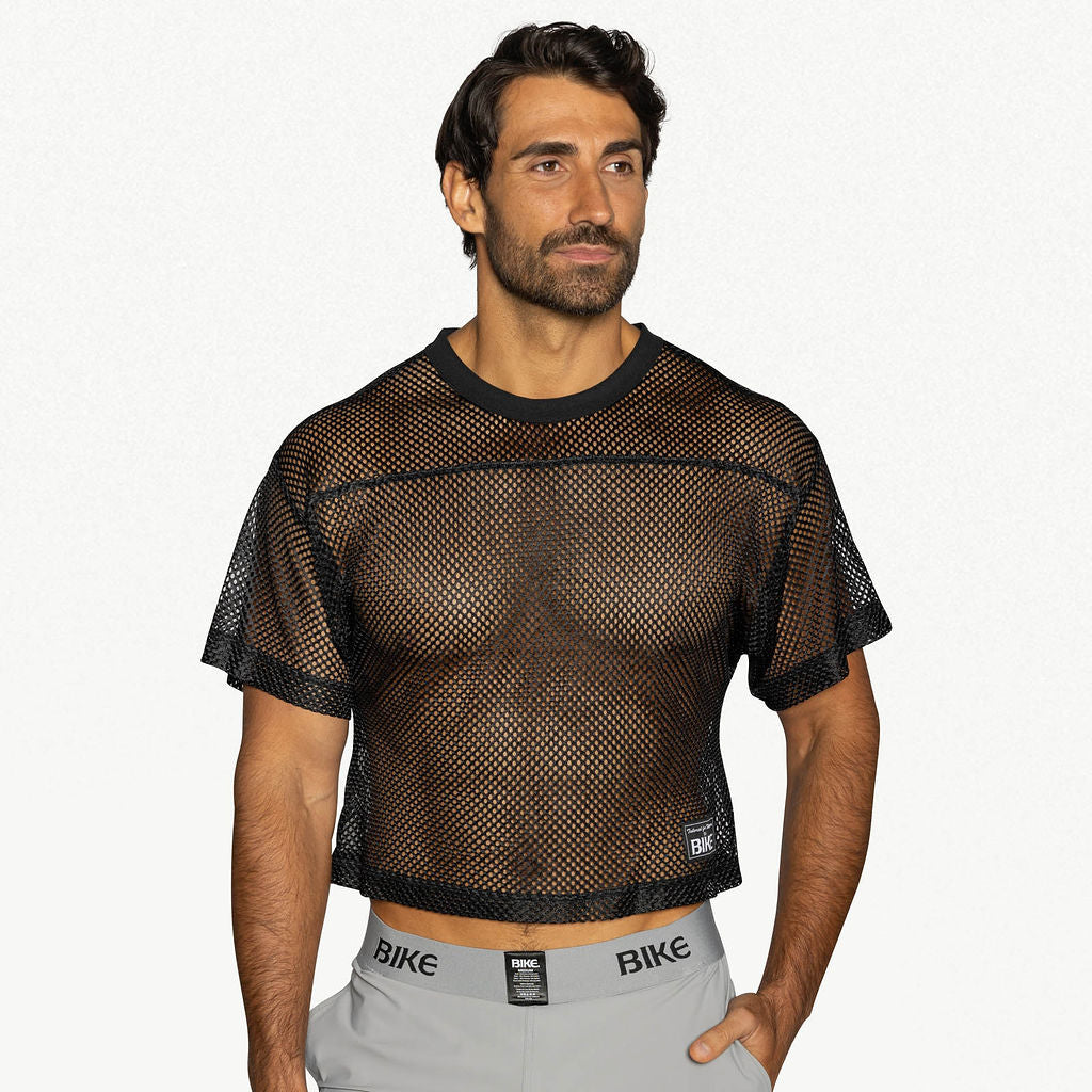 Bike Athletic Short Sleeve Practice Jersey Black