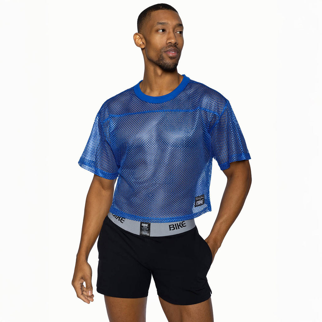 Bike Athletic Short Sleeve Practice Jersey Royal
