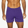 Bike Athletic Coaches Short 5" Inseam Purple