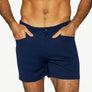 Bike Athletic Coaches Short 5" Inseam Navy