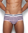 Bluebuck Nautical Brief Bluebuck Nautical Brief Pinknavy-stripes