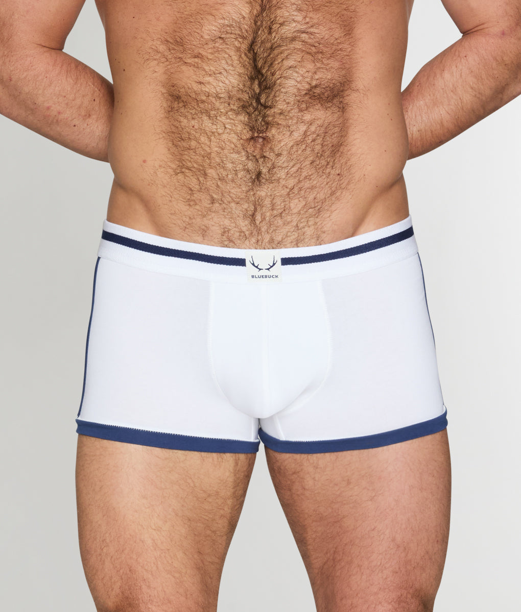 Bluebuck Nautical Trunk Bluebuck Nautical Trunk White-w-navy-border