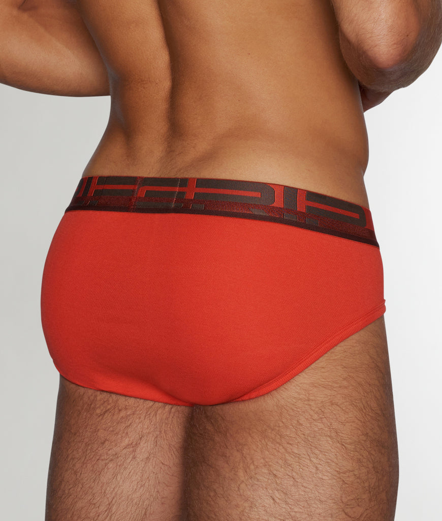 C-IN2 Grip 2.0 Low Rise Brief C-IN2 Grip 2.0 Low Rise Brief Rust-red