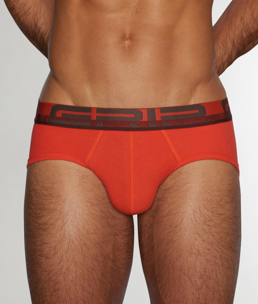 C-IN2 Grip 2.0 Low Rise Brief C-IN2 Grip 2.0 Low Rise Brief Rust-red