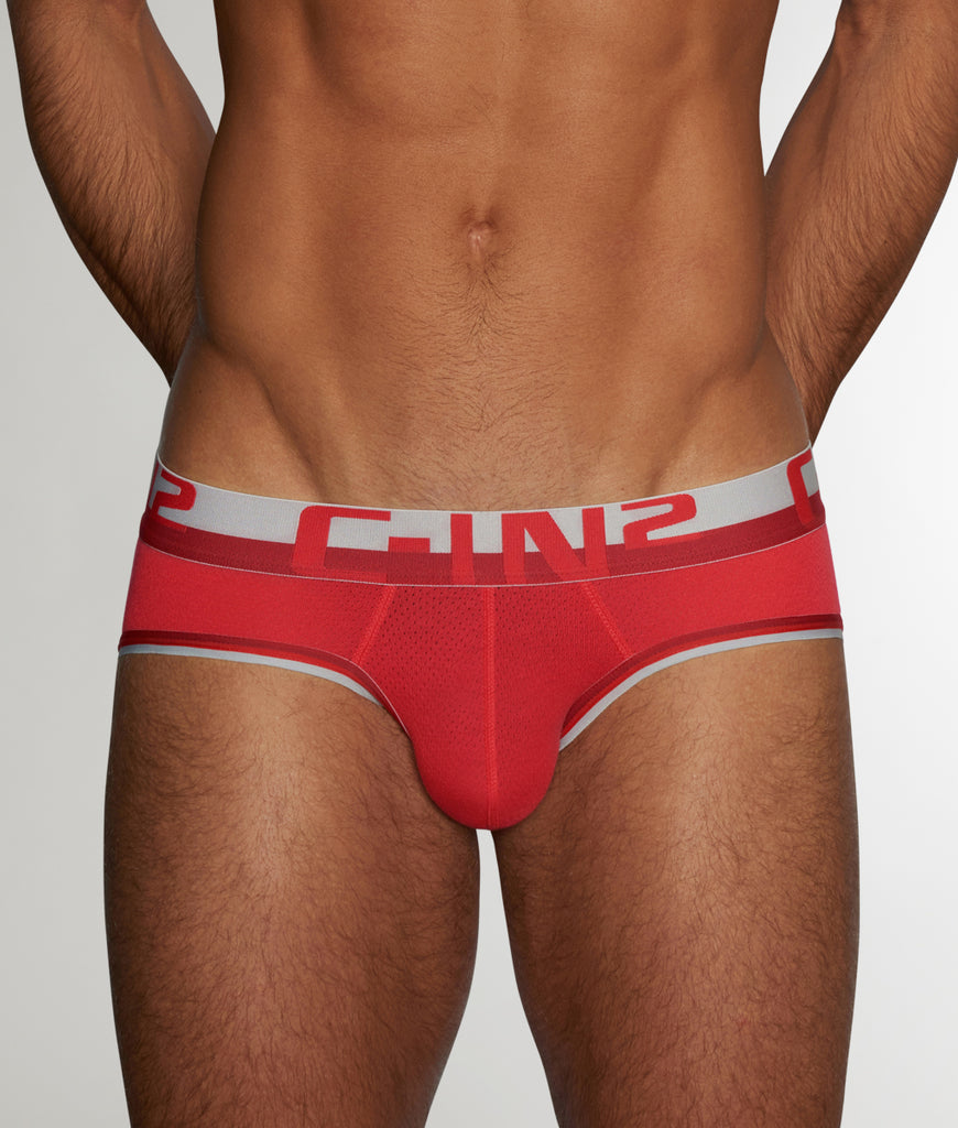 C-IN2 Mesh Low Rise Brief C-IN2 Mesh Low Rise Brief Randall-red
